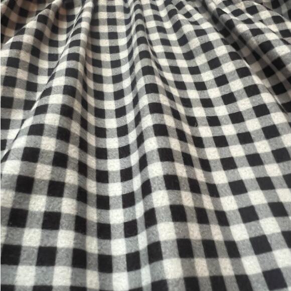 Jane + Jo dress 3T House Dress Black Gingham Super Soft Tie Shoulders Hem READ - Picture 5 of 8